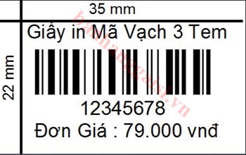 giấy in mã vạch 35x22mm giấy in mã vạch 35x22mm